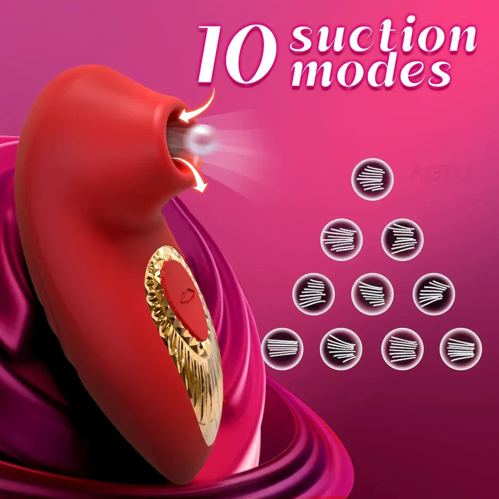 10 Modes Clit Sucker Vibrator Female Masturbator Nipple
