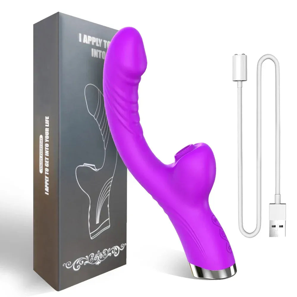 2 In 1 Clit Sucker G Spot Stimulator