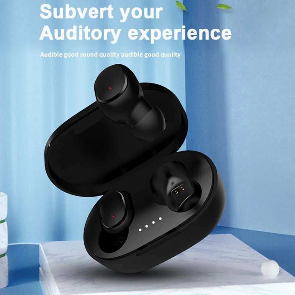 Vibe Geeks Wireless Headphones Stereo Headset Mini Earbuds