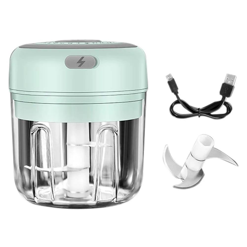 Vibe Geeks Automatic Mini Electric Food Chopper Portable