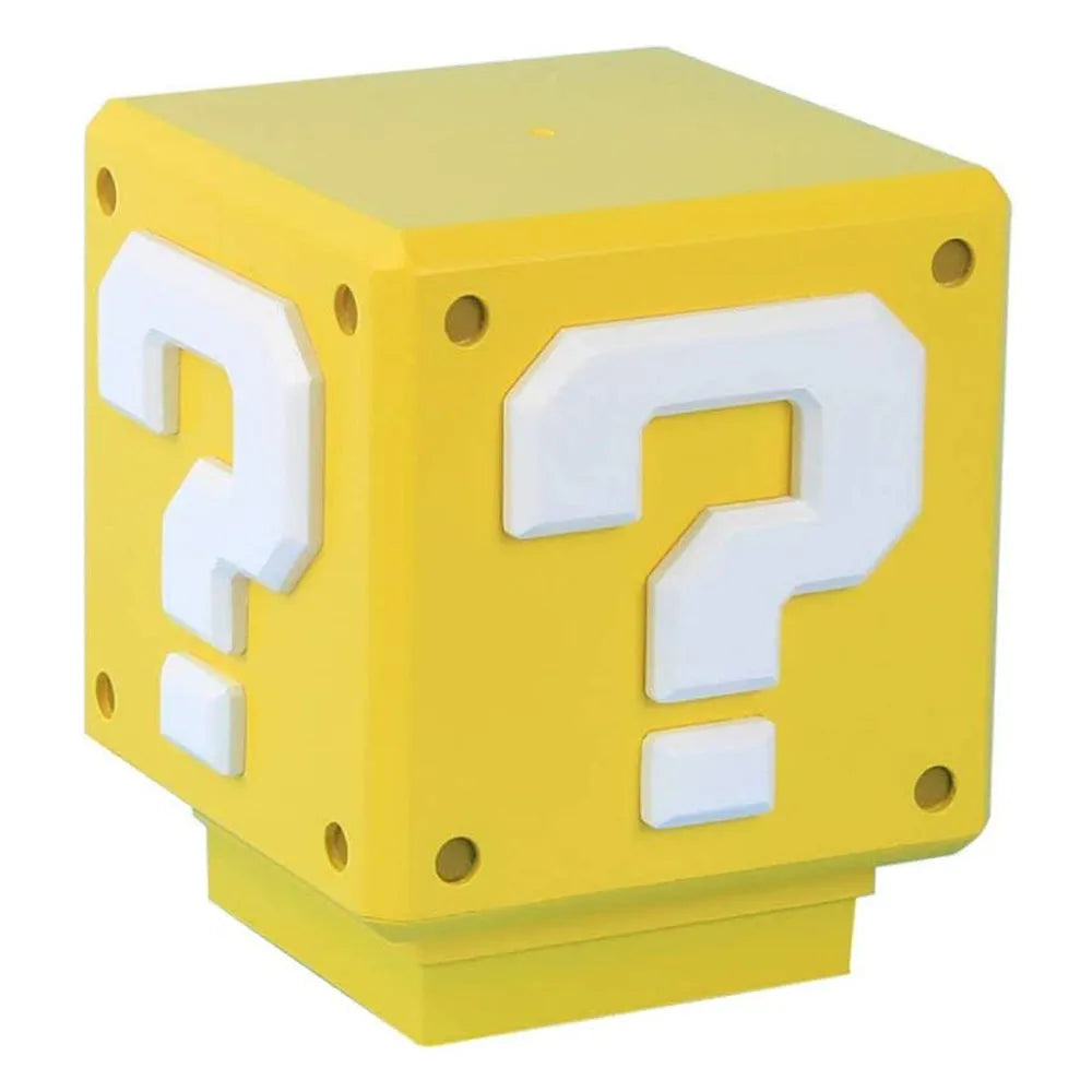 Vibe Geeks Question Block Night Light with Sound - USB