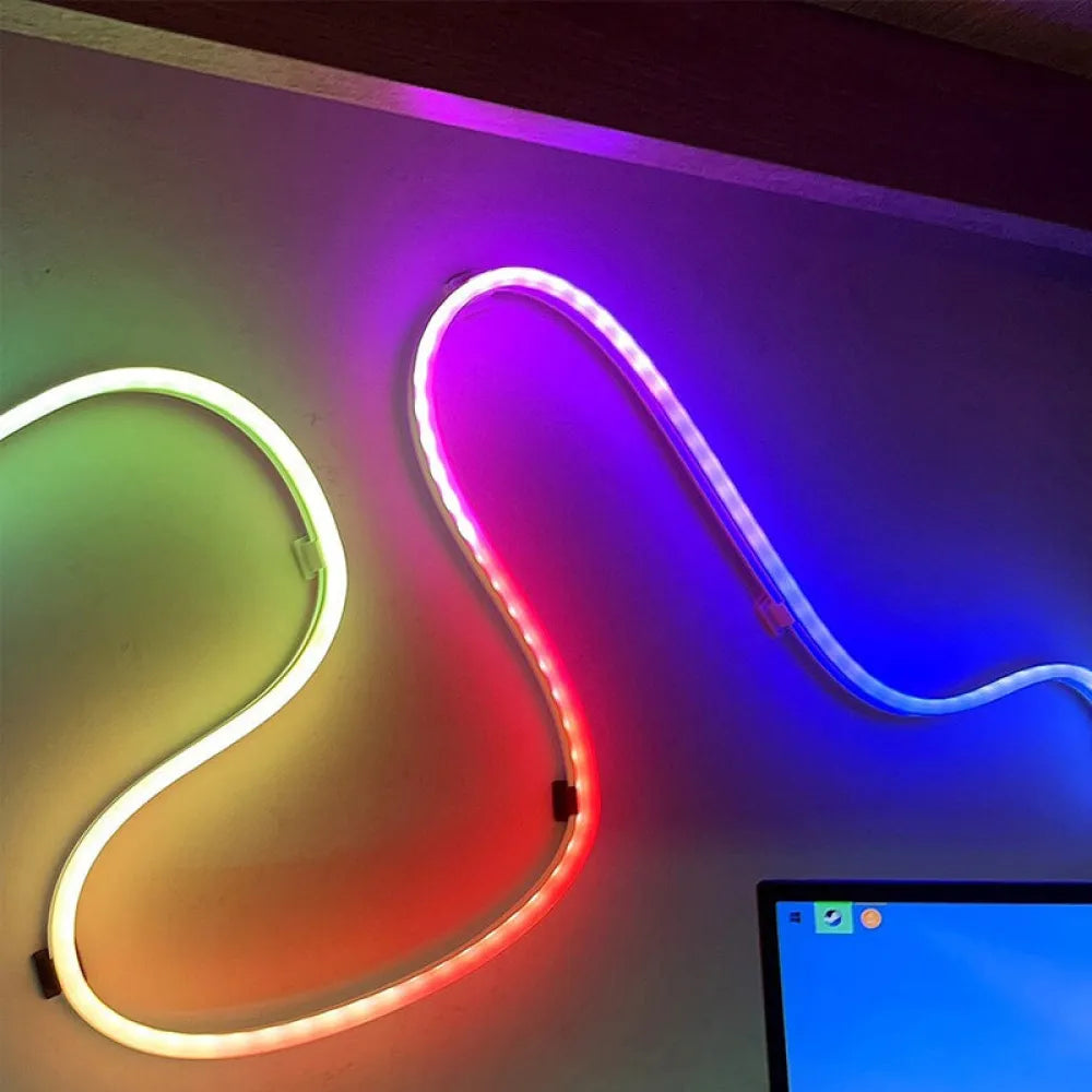 Vibe Geeks Remote and APP Controlled RGB LED Neon Symphony