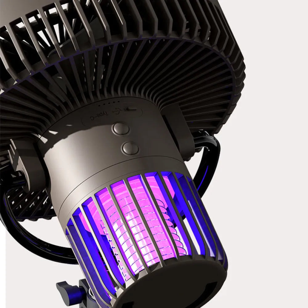 Vibe Geeks Portable Outdoor Cooling Fan and Mosquito Killer