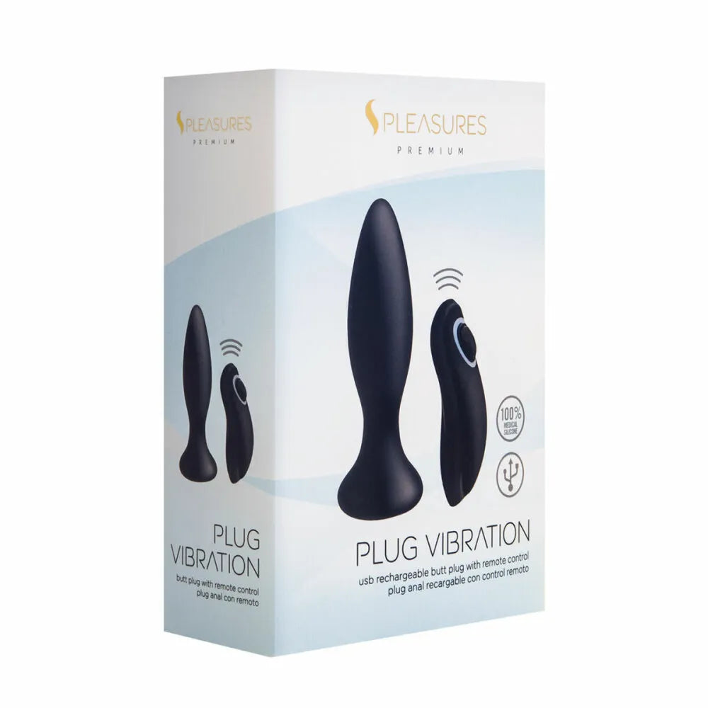 Anal plug S Pleasures Black