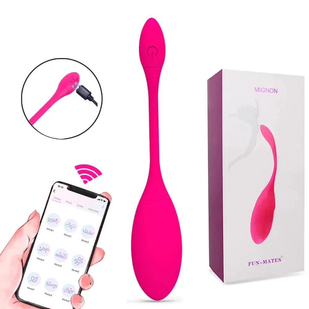 App Controlled G Spot Vibrating Kegel Balls