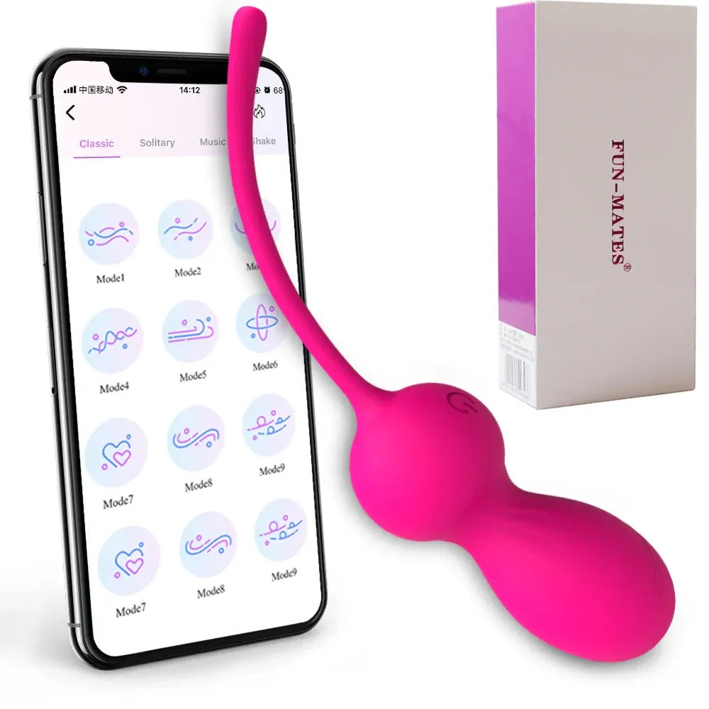 App Controlled G Spot Vibrating Kegel Balls