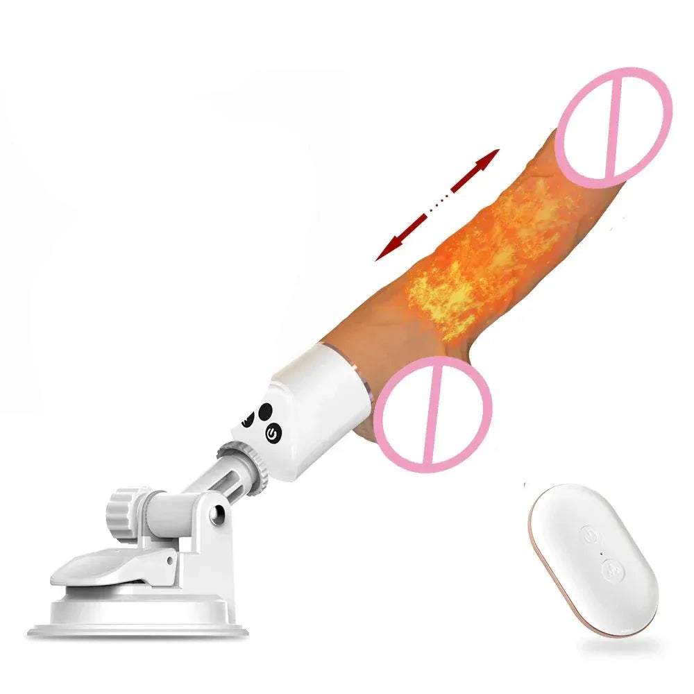 Automatic Thrusting G-Spot Dildo with Suction Cup