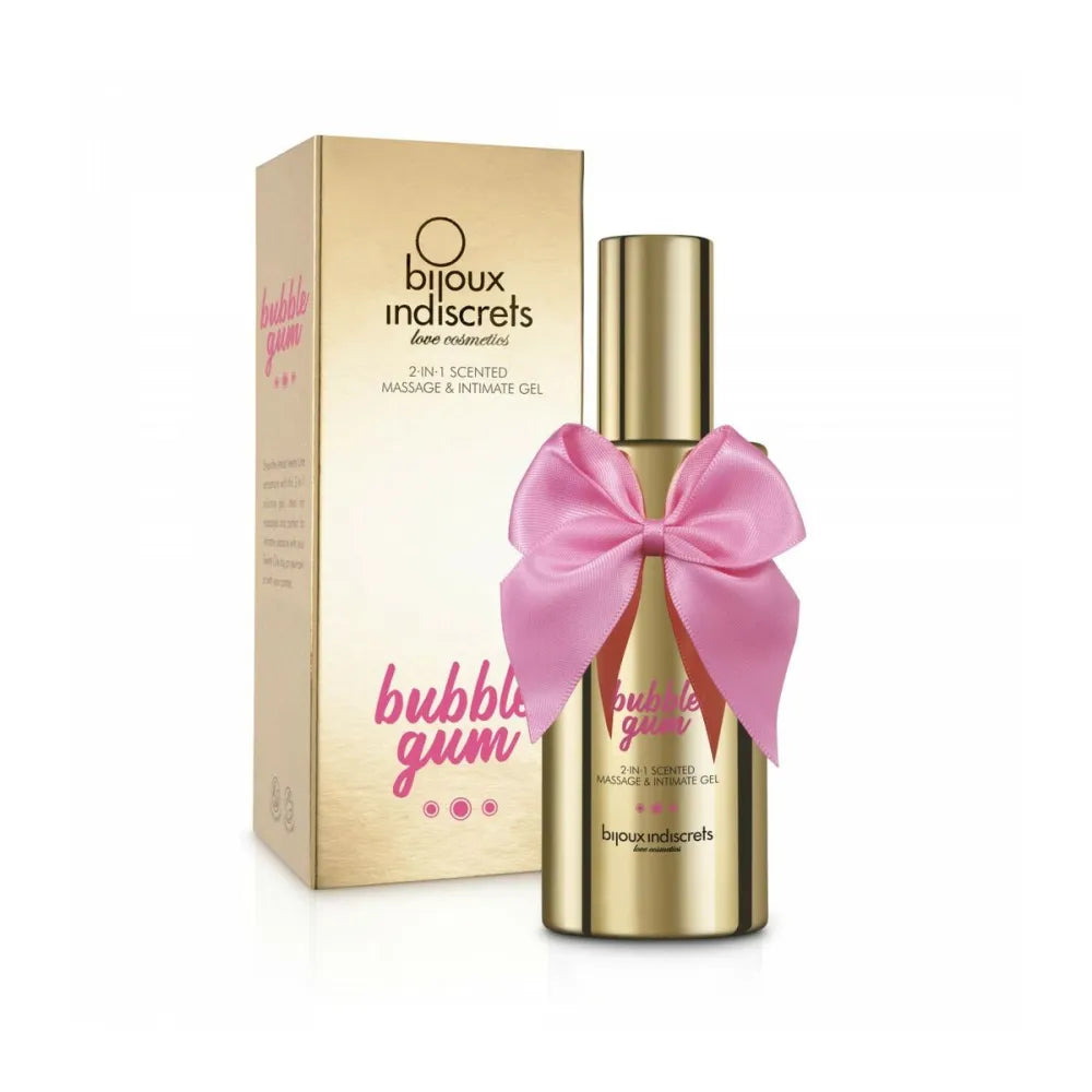 Bubblegum 2 In 1 Massage Lubricant By Bijoux Indiscrets