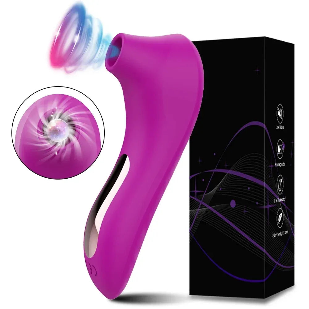 Clit Sucker Vibrator for Women - Oral Stimulator