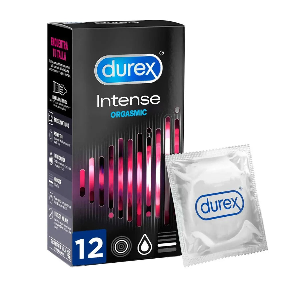 Condoms By Durex Intense Orgasmic 12 Units