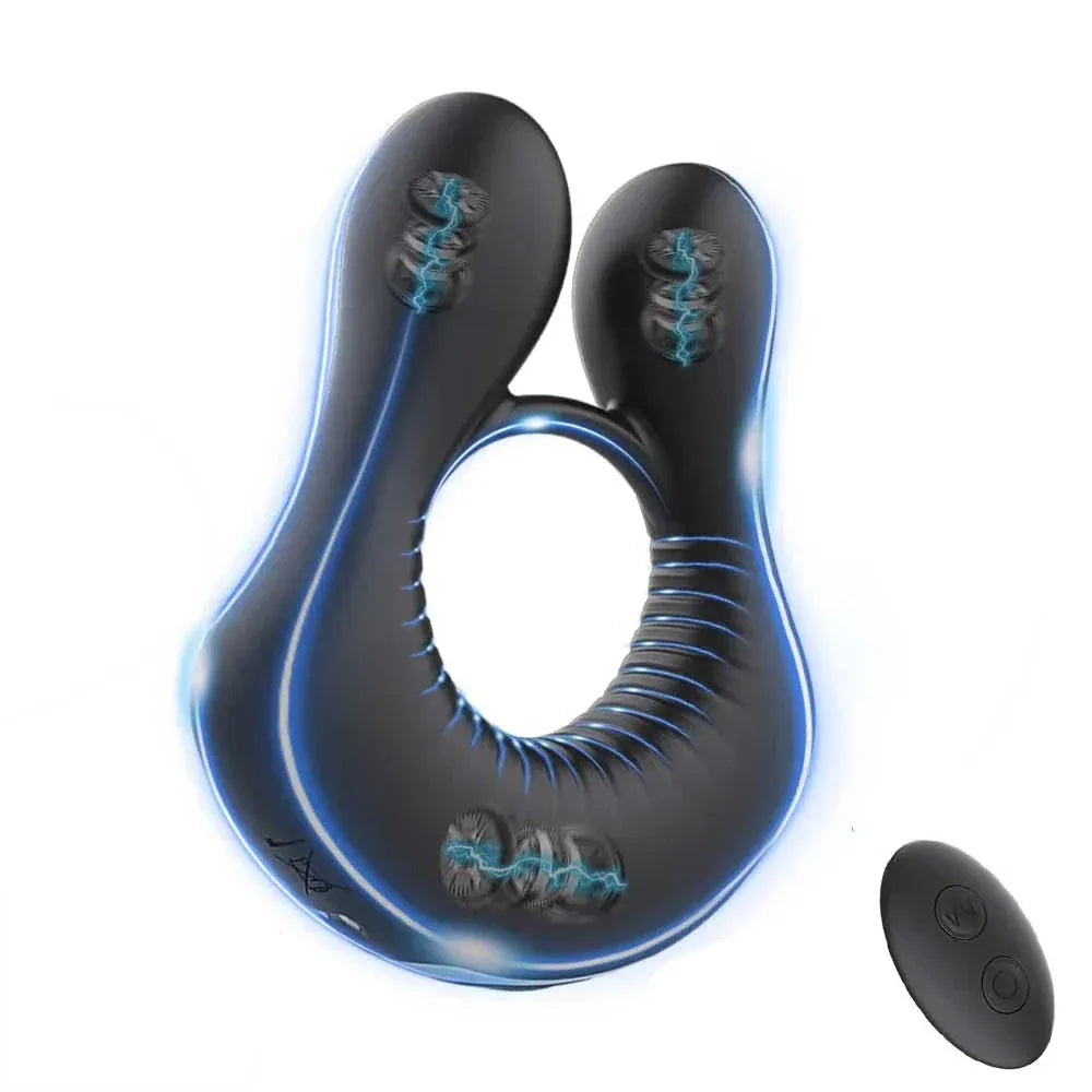 Delay Ejaculation Vibrating Cock Ring for Men