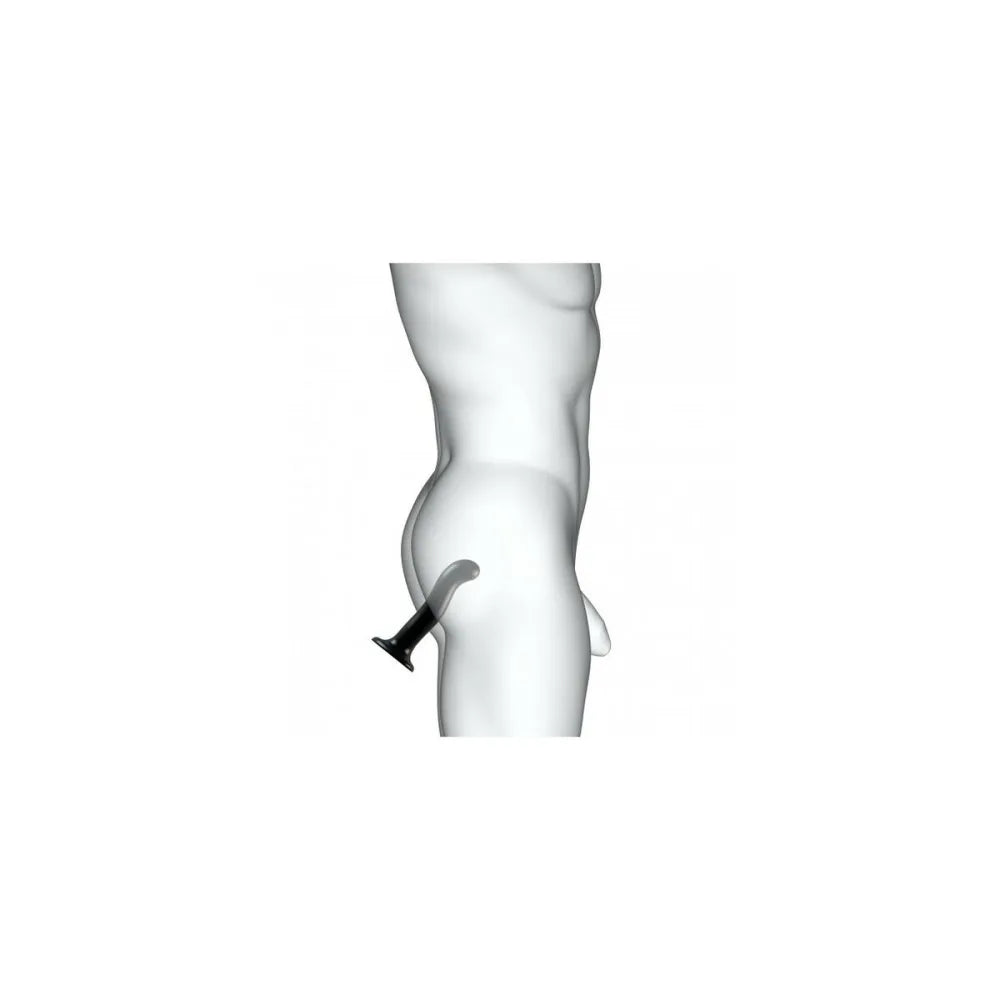 Dildo By Strap-On-Me Point Stimulator Black L