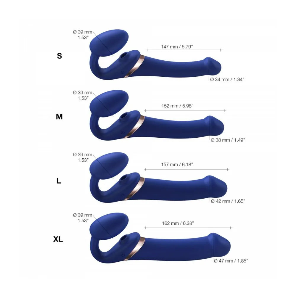 Dildo By Straponme 6017395 Blue
