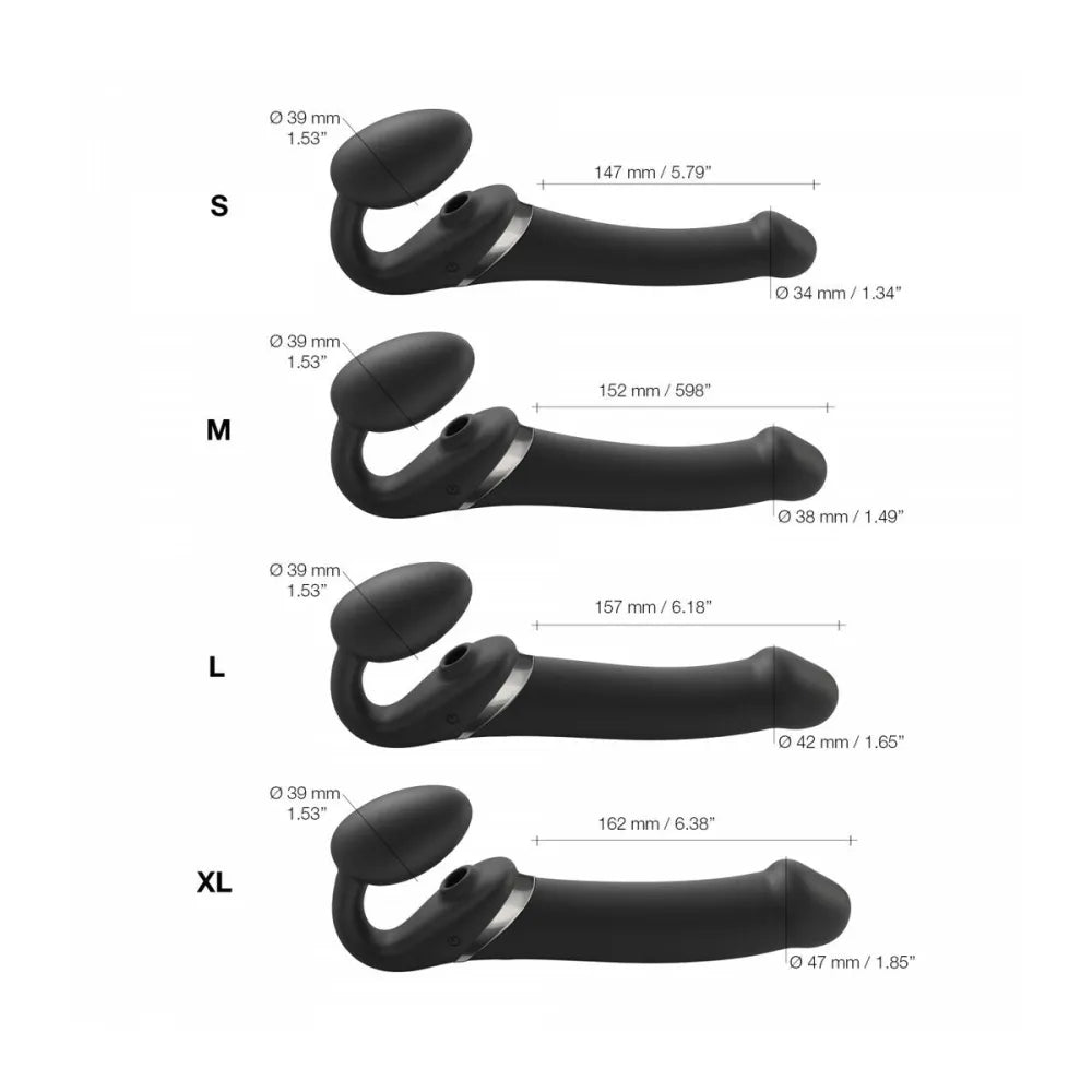 Dildo Multi Orgasm Remote Controlled By StrapOnMe 6017357