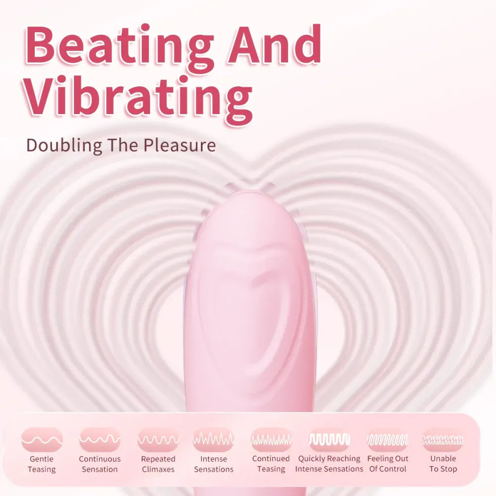 Double Penetration Rabbit Vibrator 16 Vibration Modes