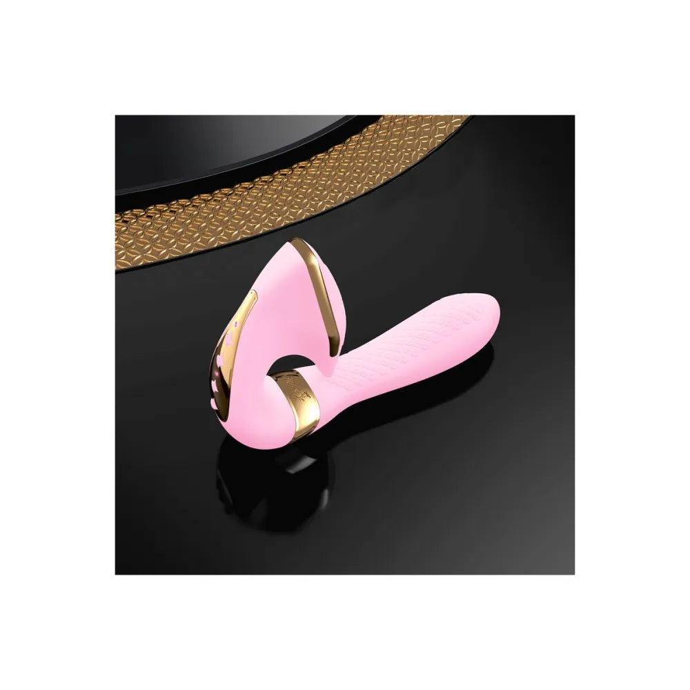 Dual Stimulation Vibe By Shunga Soyo Light Pink
