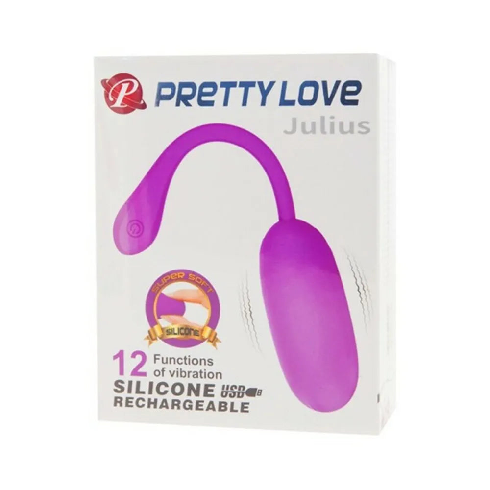 Egg Vibrator By Pretty Love Julius Lilac 3 Cm