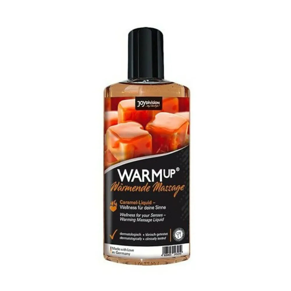 Erotic Massage Oil By Joydivision Warm Up Caramel 150 Ml