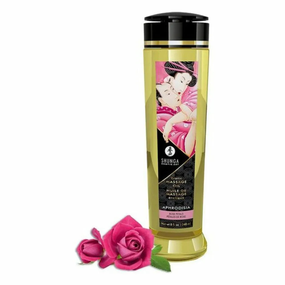 Erotic Massage Oil By Shunga 240 Ml Roses