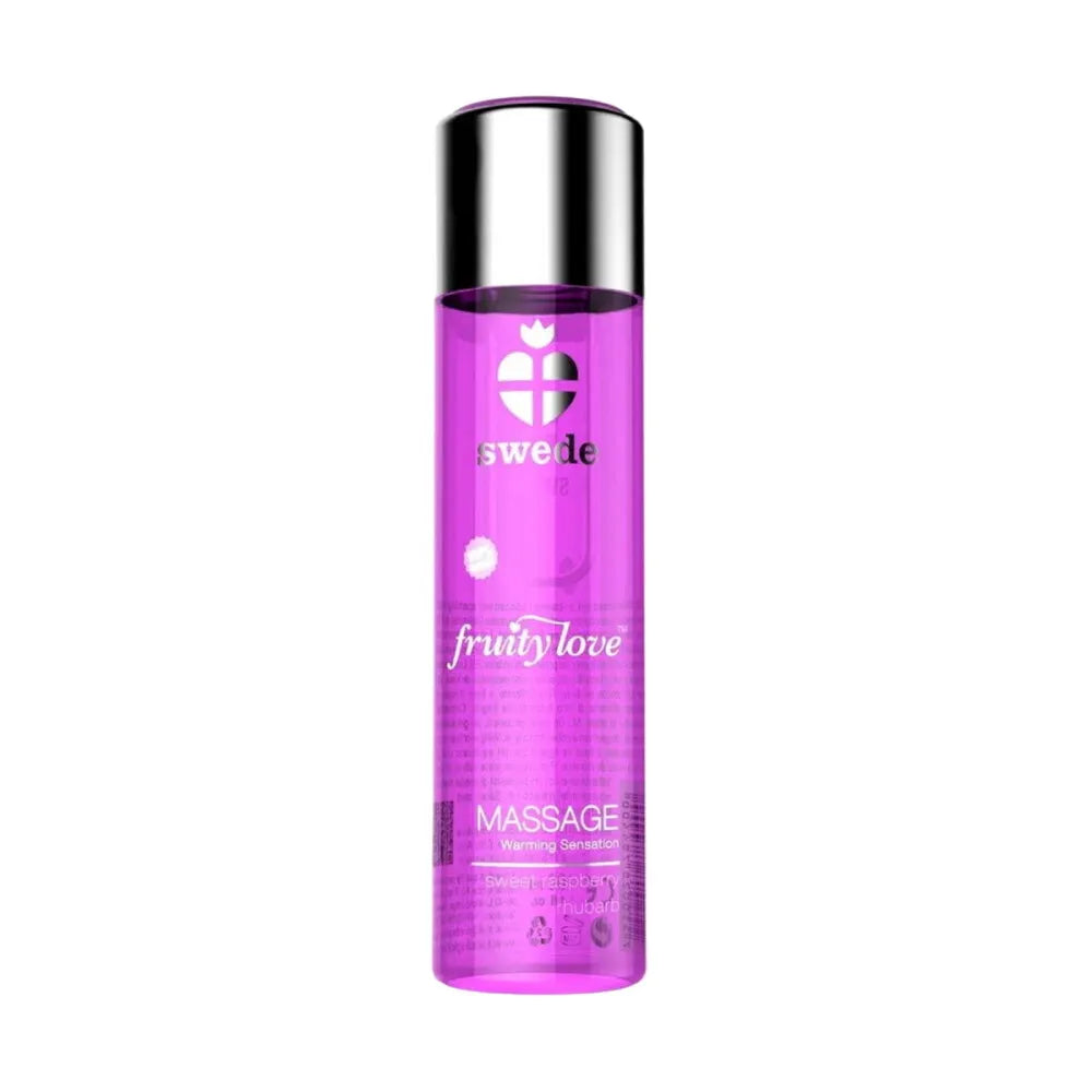 Erotic Massage Oil By Swede 60 Ml Rhubarb Heating Effect