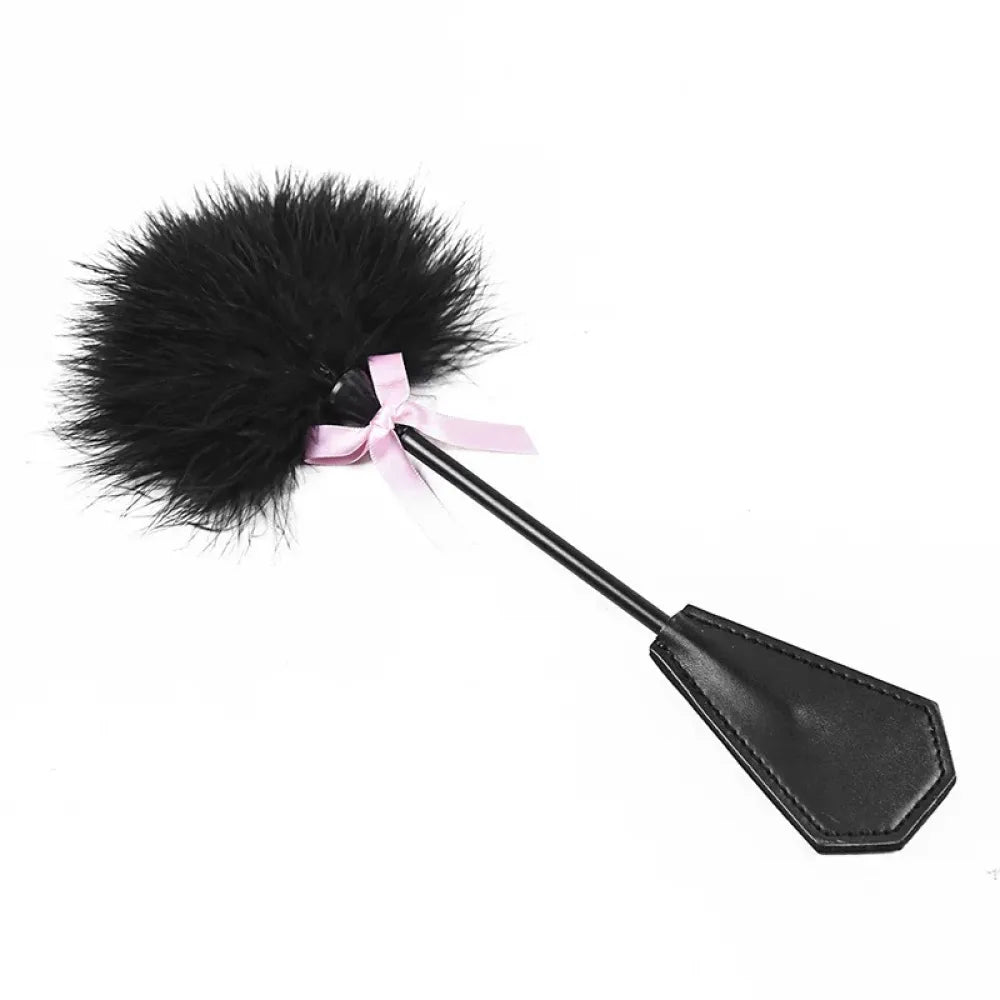 Feather Whip Flirting Bondage Game For Couples