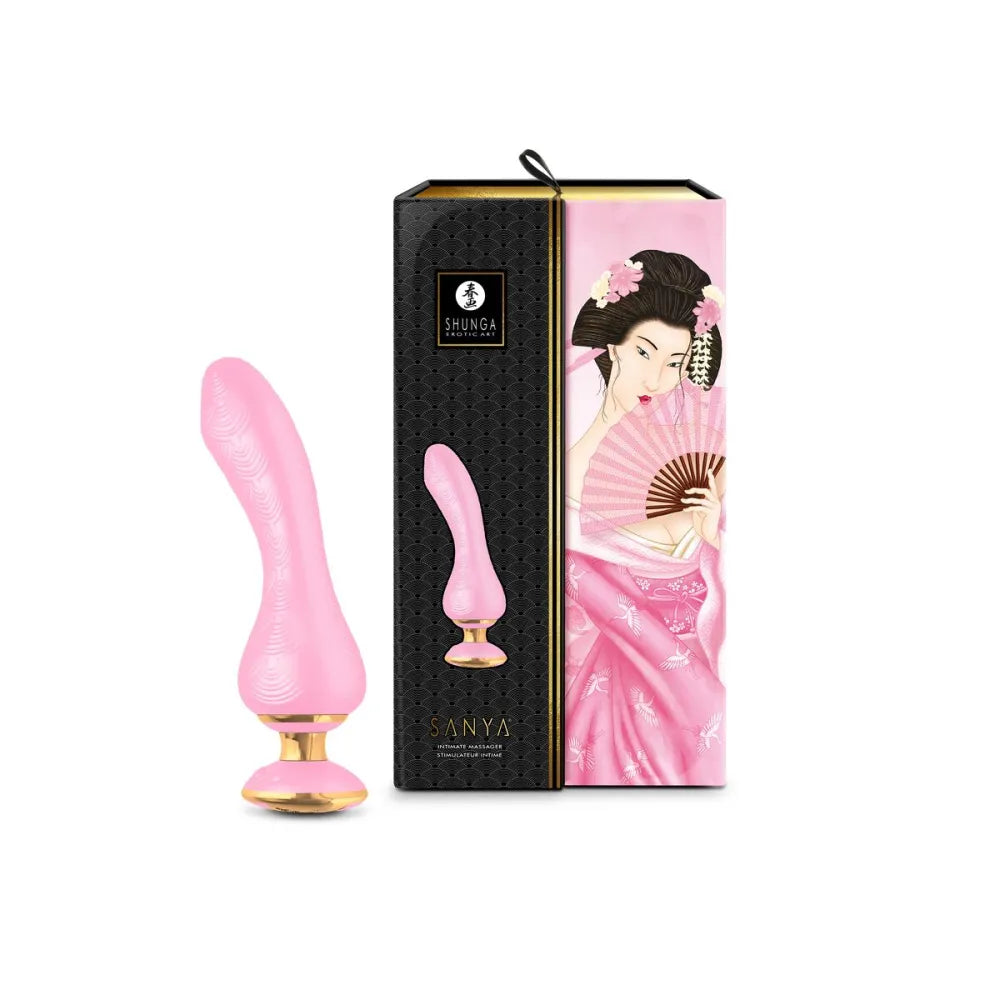 G-Spot Vibrator By Shunga Sanya Light Pink