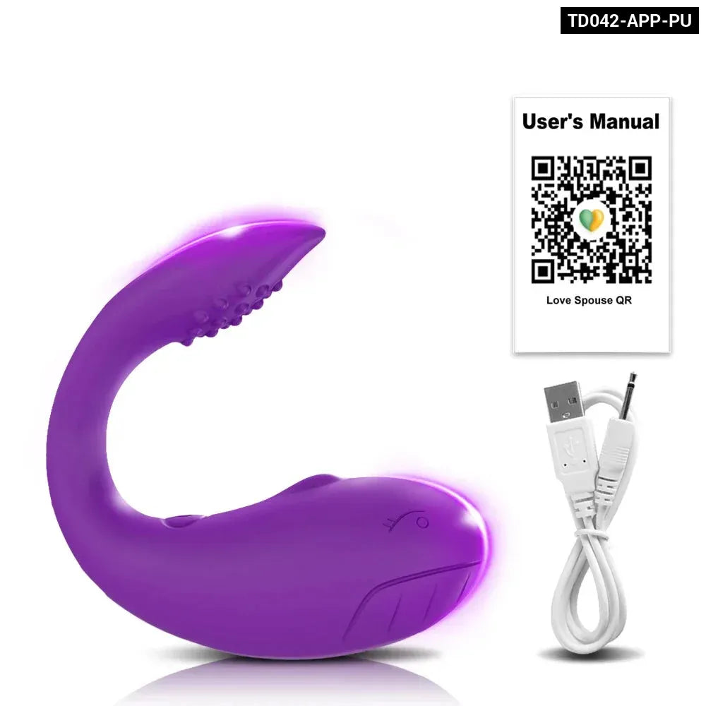 Interactive Vibrating Love Egg Dual Motor Panty Vibrator