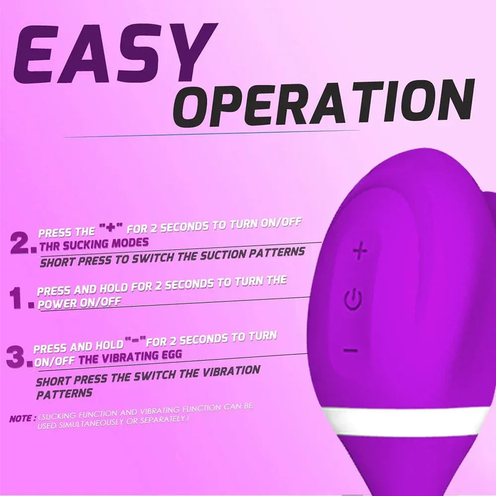 Intimate Clit Sucker Vibrator for Women