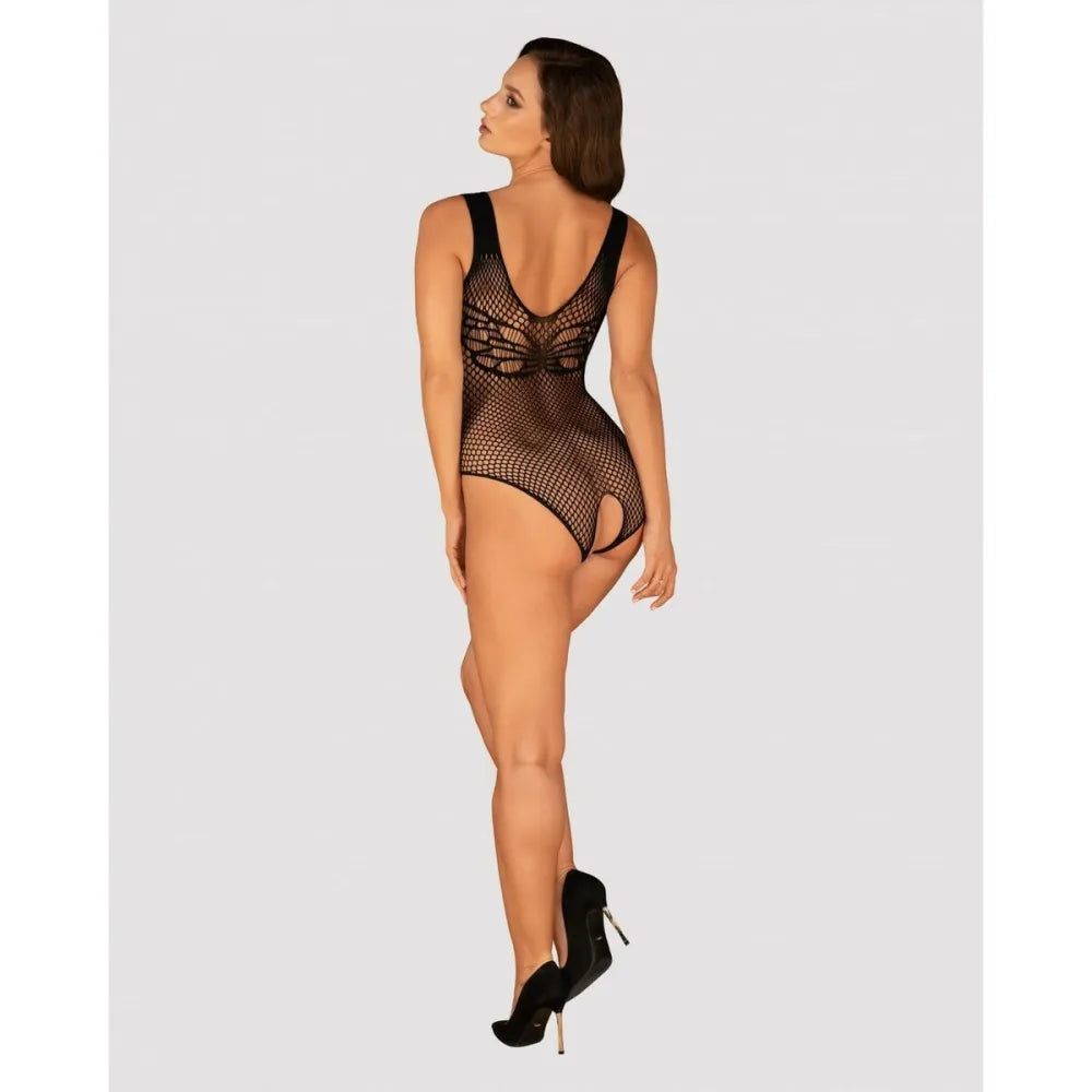 Leotard By Obsessive B134 Black Xl/Xxl