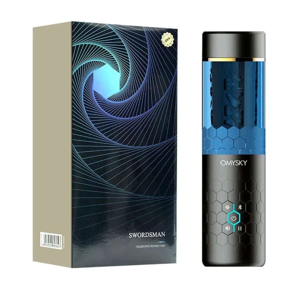 Powerful Male Masturbator Cup Telescopic Rotating for Men