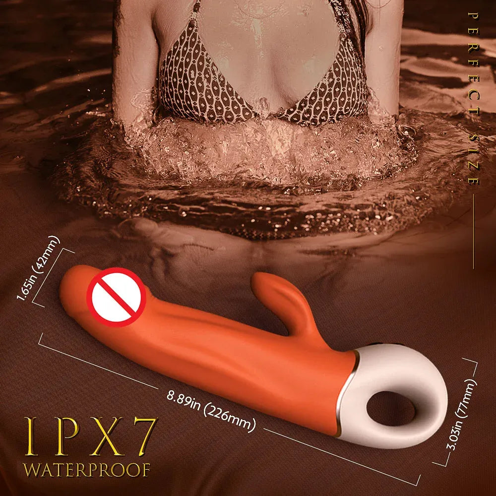 Powerful Rabbit Vibrator for G Spot Clit Stimulation
