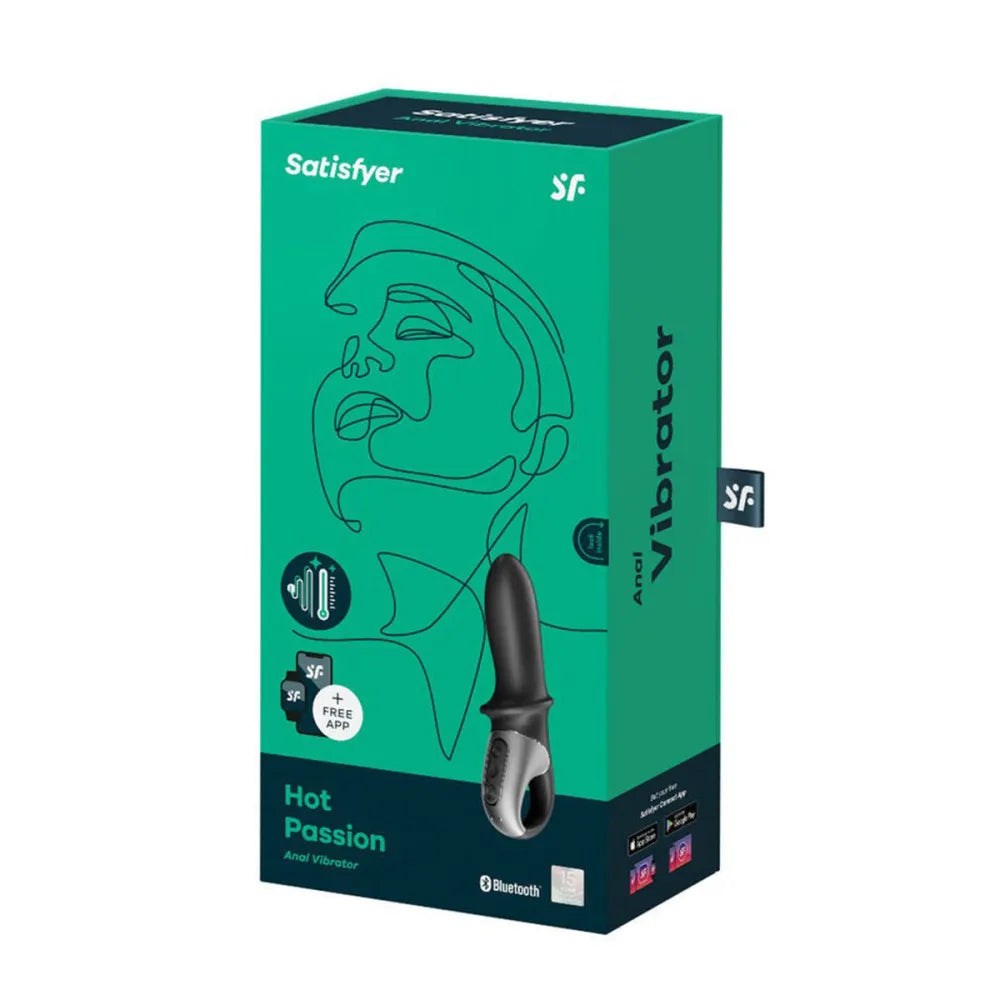 Prostate Massager By Satisfyer Hot Passion Black