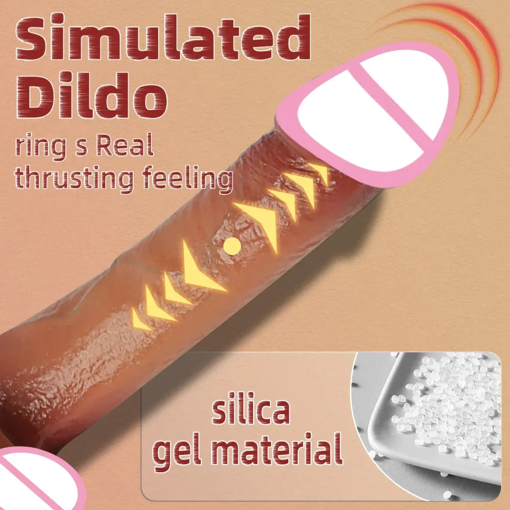 Realistic Skin Dildo for Women