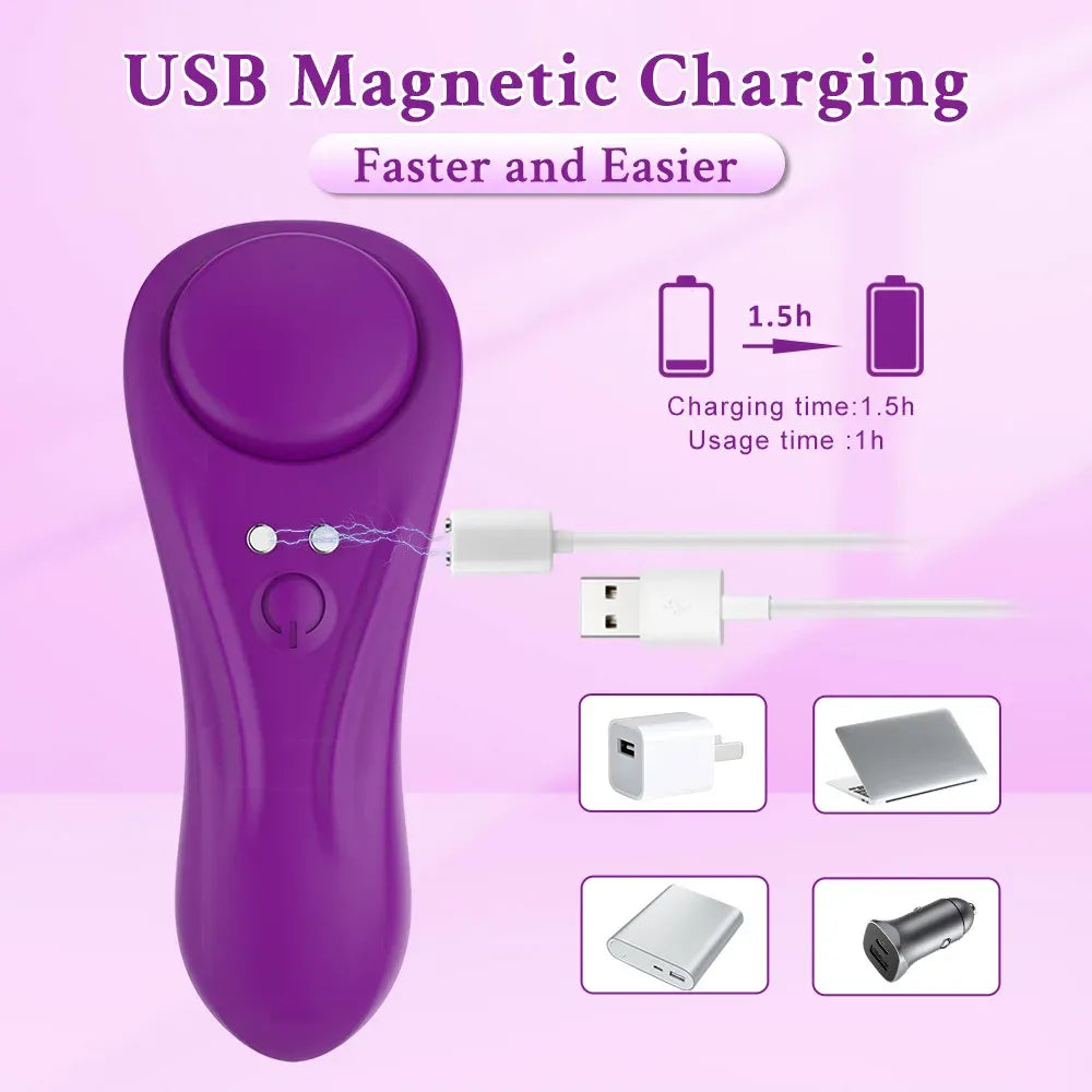 Remote Control Clit Stimulator Wearable Vibrating Panties