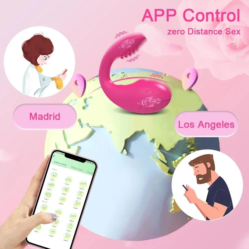 Remote-Controlled Wearable Vibrator for Couples