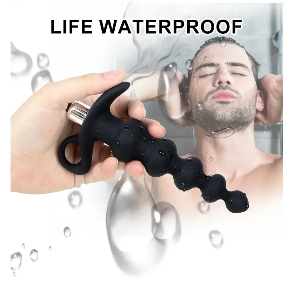 Silicone Anal Vibrator For Couples Prostate Massage &