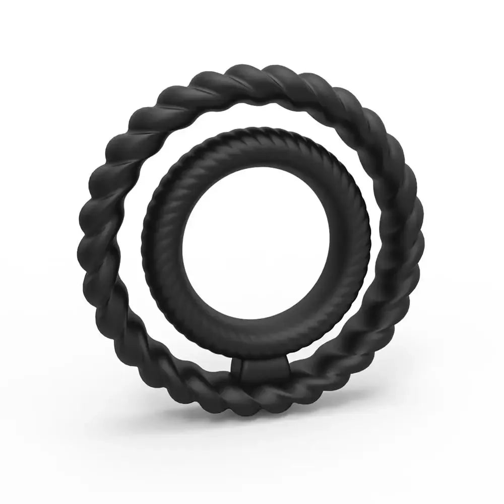 Silicone Cock Ring For Men Delay & Stretcher