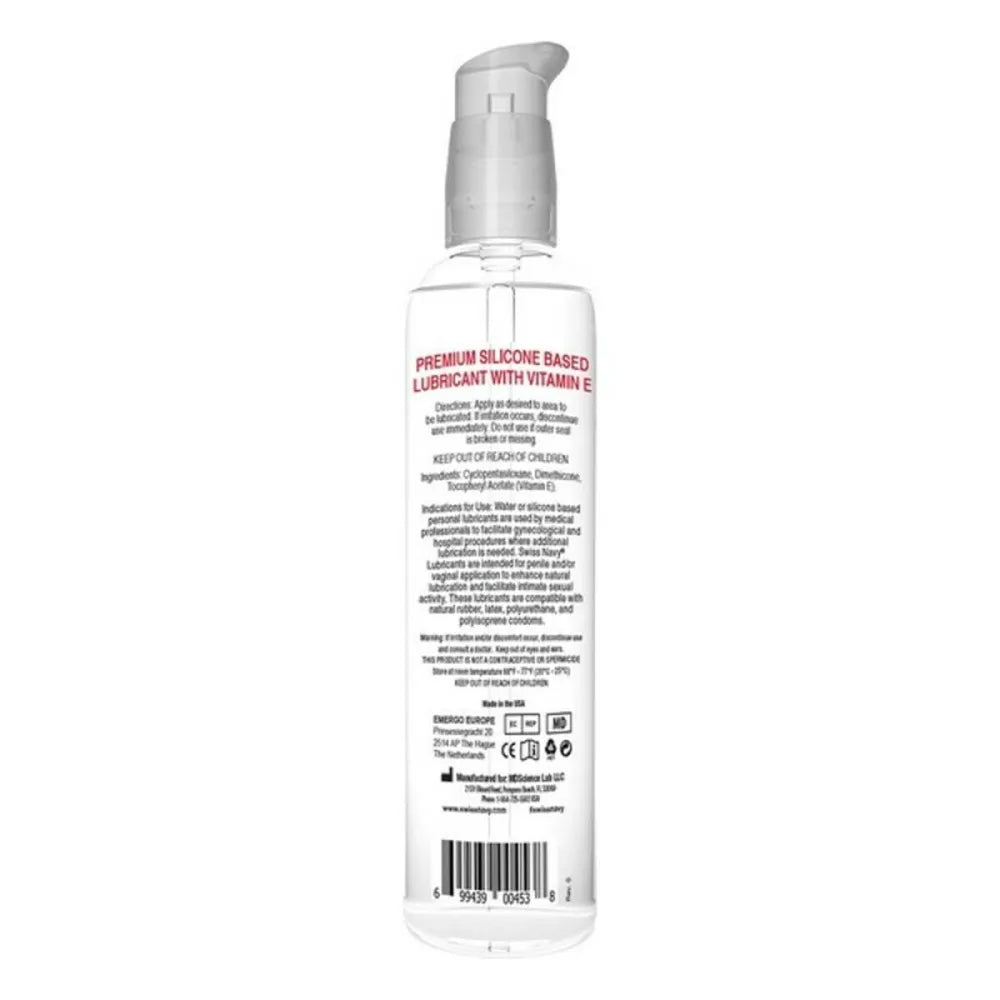 Silicone Lubricant By Swiss Navy