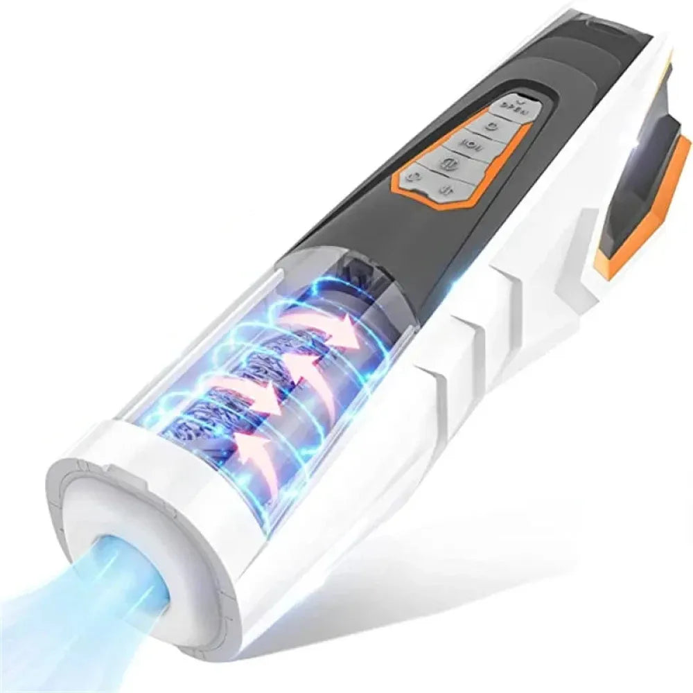 Telescopic Male Masturbation Toy Automatic Rotation Sucking