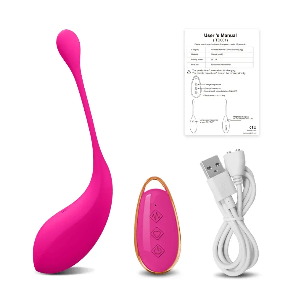 Vibrating Egg Clitoris Stimulator for Women