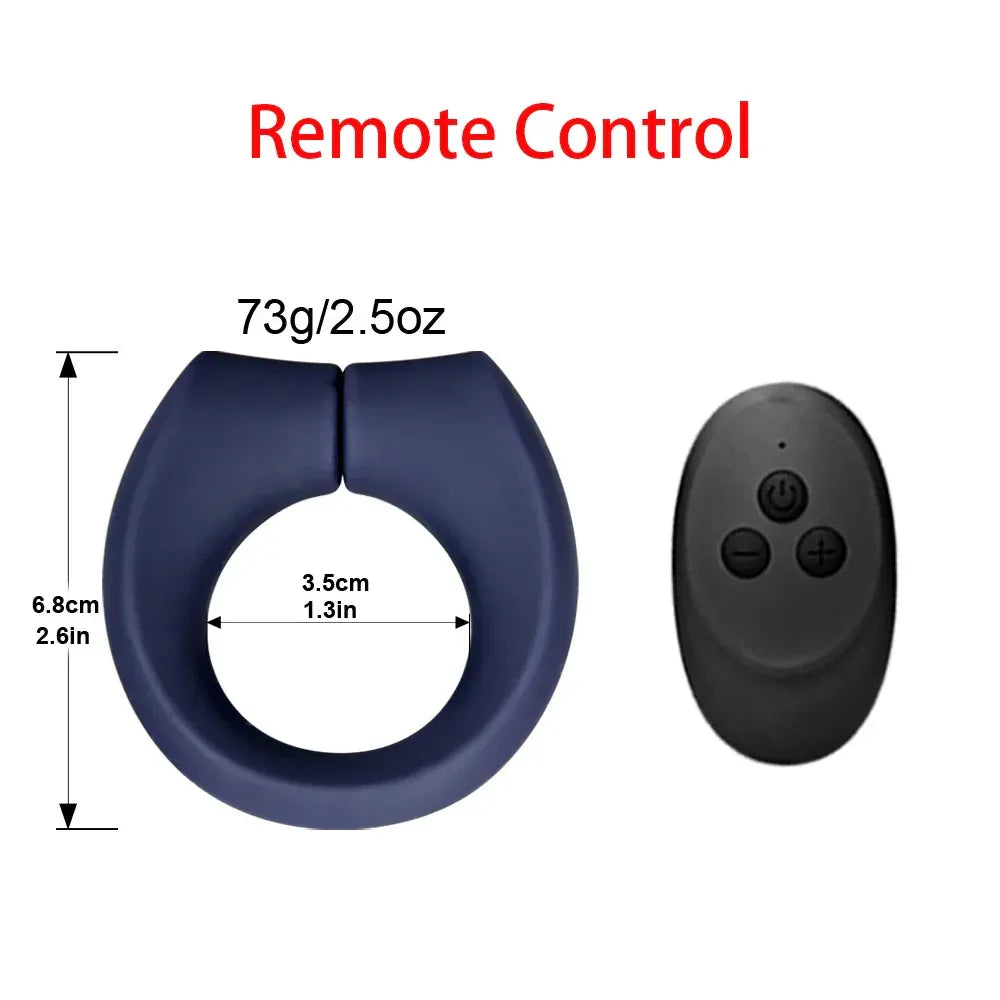 Wireless Magnetic Cock Ring & Prostate Massager