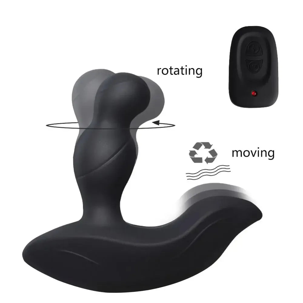 Wireless Prostate Massager For Men Silicone Anal Vibrator