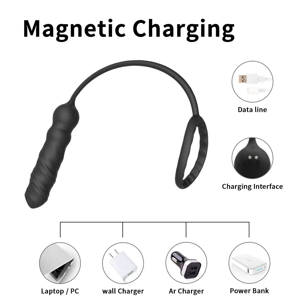 Wireless Prostate Massager With Cock Ring