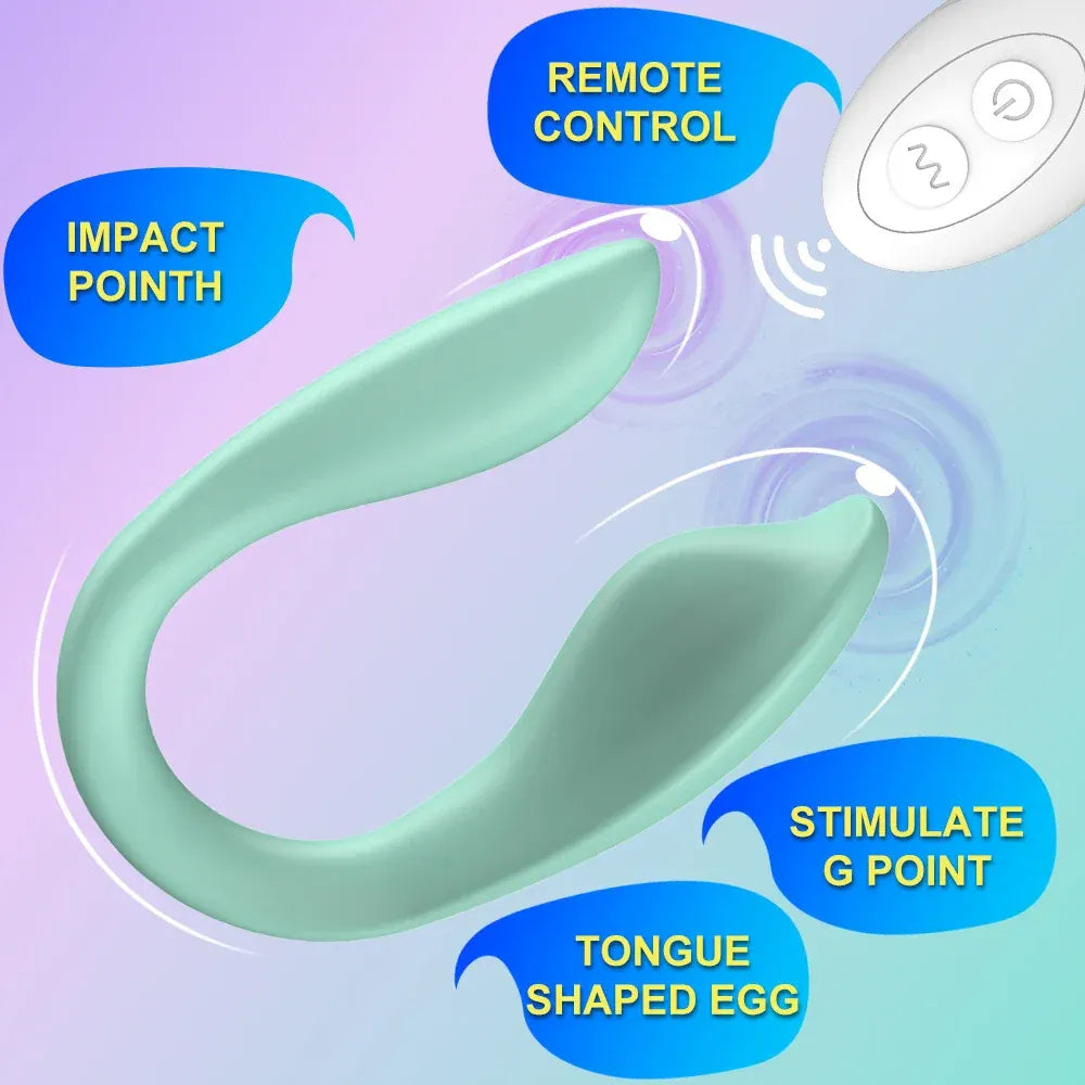Wireless Wearable Dual Vibrator For Couples